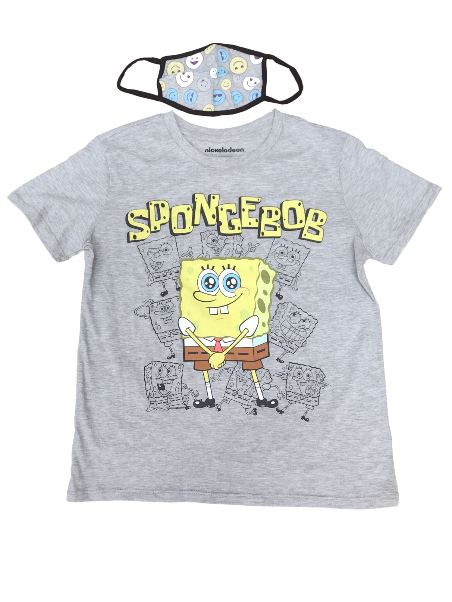 Kinderkleding 3-14 Jaar SpongeBob SquarePants Meisjes Grijs T-shirt Met Korte Mouwen | F Is For Friends - Een Groovy T-shirt Voor Jonge SpongeBob-fans | Word Lid Van De Bikini Bottom Crew Kinderkleding 3-14 Jaar SpongeBob SquarePants Meisjes Grijs T-shirt Met Korte Mouwen | F Is For Friends - Een Groovy T-shirt Voor Jonge SpongeBob-fans | Word Lid Van De Bikini Bottom Crew