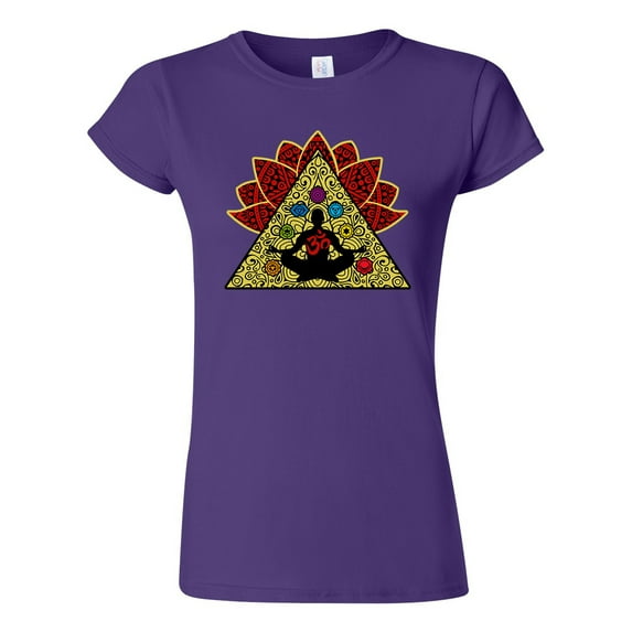 Junior Yoga Meditation Elements Relax Energy DT T-Shirt Tee