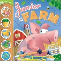 Pre-Owned Junior on the Farm: A Spinwheels Book (Hardcover) 0810910233 9780810910232