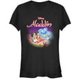thumbnail image 1 of Junior's Aladdin Classic Scene  Graphic Tee Black Large, 1 of 2