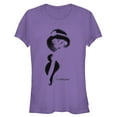 thumbnail image 1 of Junior's Aladdin Jasmine Graffiti Print Graphic Tee Purple X Large, 1 of 2