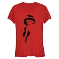thumbnail image 1 of Junior's Aladdin Jasmine Graffiti Print Graphic Tee Red Small, 1 of 2