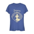 thumbnail image 1 of Junior's Aladdin Jasmine Ornate Frame  Graphic Tee Royal Blue X Large, 1 of 2