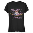 thumbnail image 1 of Junior's Aladdin Magic Carpet Ride  Graphic Tee Black Small, 1 of 2