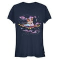 thumbnail image 1 of Junior's Aladdin Magic Carpet Ride Graphic Tee Navy Blue X Large, 1 of 2