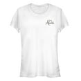 thumbnail image 1 of Junior's Aladdin Title Logo Badge  Graphic Tee White X Large, 1 of 2