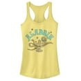 thumbnail image 1 of Junior's Aladdin Vintage Lamp Magic  Racerback Tank Top Banana X Large, 1 of 3