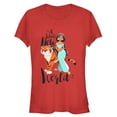 thumbnail image 1 of Junior's Aladdin Whole New World  Graphic Tee Red Small, 1 of 2
