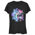 thumbnail image 1 of Junior's Alice in Wonderland Magical People from Wonderland Graphic Tee Black X Large, 1 of 3