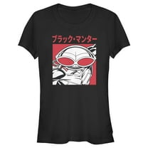 Junior's Aquaman Color Poster Black Manta  Graphic T-Shirt