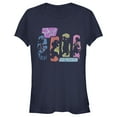 thumbnail image 1 of Junior's Aristocats Distressed Scat Cat and His Band Graphic Tee Navy Blue X Large, 1 of 3