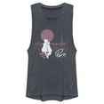 thumbnail image 1 of Junior's Aristocats Duchess and Thomas Love in Paris Festival Muscle Graphic Tee Denim Blue Heather 2X Large, 1 of 4