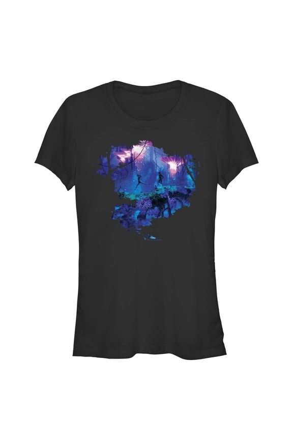 Junior's Avatar Panopyras Scene  Graphic Tee Black Medium