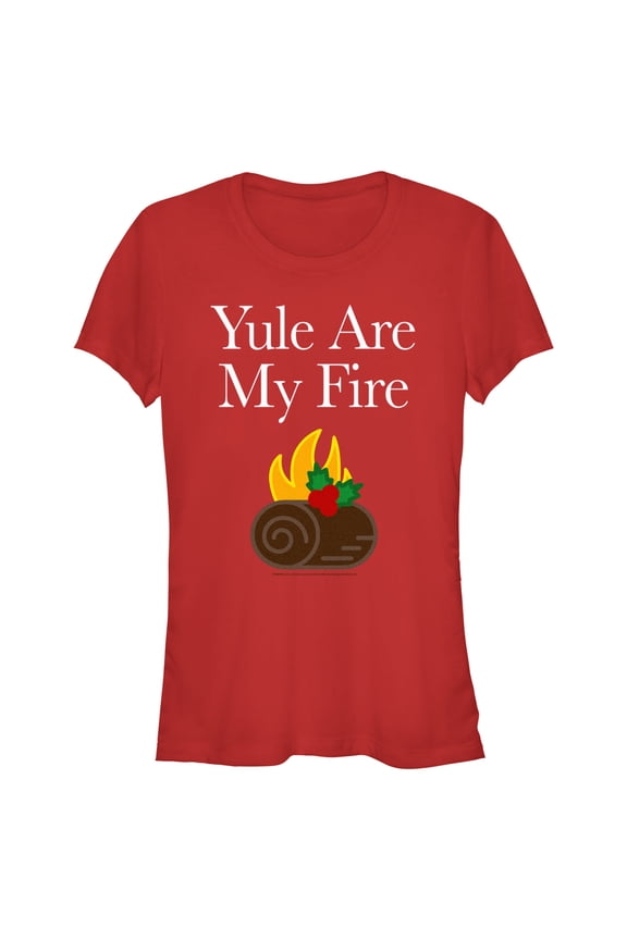 Junior's Backstreet Boys Yule Are My Fire Graphic T-Shirt