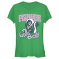 thumbnail image 1 of Junior's Bambi Flower  Graphic Tee Kelly Green 2X Large, 1 of 3