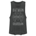 thumbnail image 1 of Junior's Batman Gotham City Guardian  Festival Muscle Graphic Tee Charcoal Medium, 1 of 3