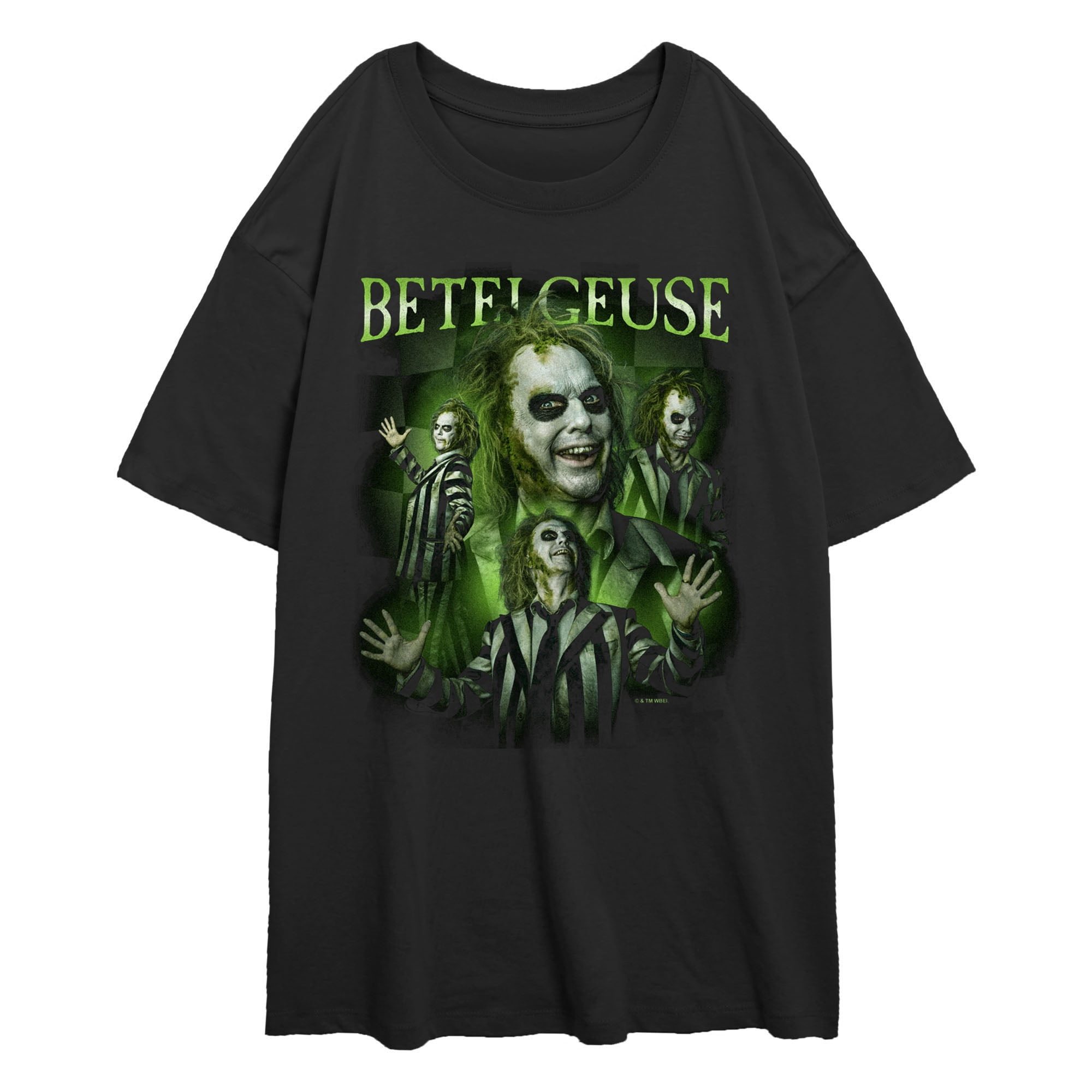 Junior's Beetlejuice Beetlejuice Distressed Classic Poses Graphic T ...