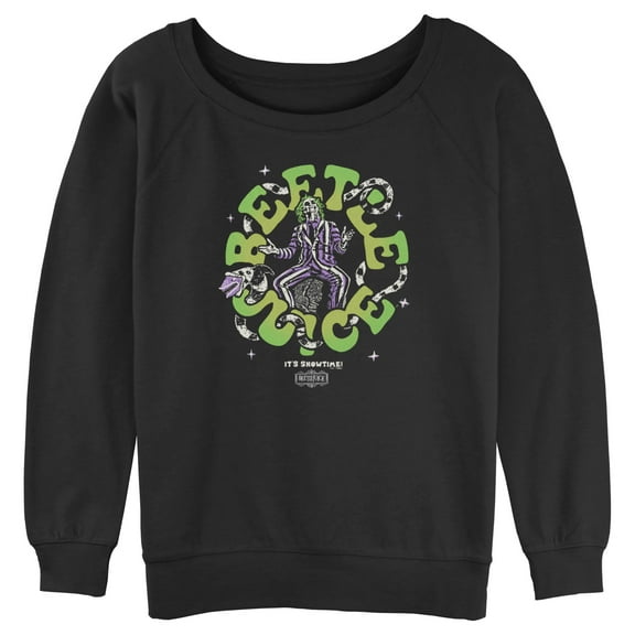 Junior's Beetlejuice It's Showtime  Sweatshirt