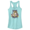 thumbnail image 1 of Junior's Betty Boop Floral Dog Mom Racerback Tank Top Cancun Medium, 1 of 4