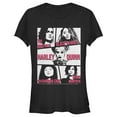 thumbnail image 1 of Junior's Birds of Prey Meet the Team  Graphic Tee Black Small, 1 of 2