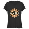 thumbnail image 1 of Junior's Black Panther: Wakanda Forever Namora Logo Graphic Tee Black 2X Large, 1 of 3