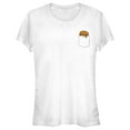 thumbnail image 1 of Junior's Bob's Burgers Snack Pocket Print  Graphic Tee White X Large, 1 of 2