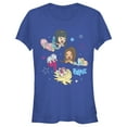 thumbnail image 1 of Junior's Bratz Cozy Slumber Party  Graphic Tee Royal Blue Small, 1 of 2