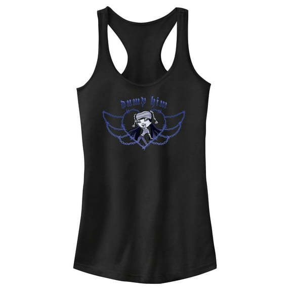 Junior's Bratz Jade Dump Him Racerback Tank Top Black Small