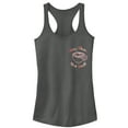 thumbnail image 1 of Junior's CHIN UP Hey Hot Stuff Coffee  Racerback Tank Top Charcoal Small, 1 of 3