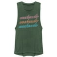thumbnail image 1 of Junior's CHIN UP Weekends All Day  Festival Muscle Graphic Tee Pine Green Heather Small, 1 of 3