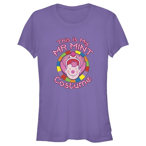 Junior's Candy Land This Is My Mr. Mint Costume  Graphic T-Shirt