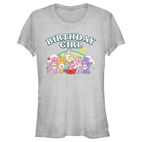 Junior's Care Bears Birthday Girl Graphic T-Shirt