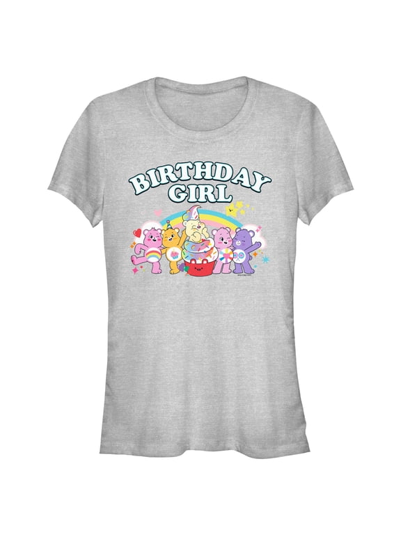 Junior's Care Bears Birthday Girl Graphic T-Shirt
