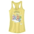 thumbnail image 1 of Junior's Care Bears Care for Your Planet  Racerback Tank Top Banana Small, 1 of 4
