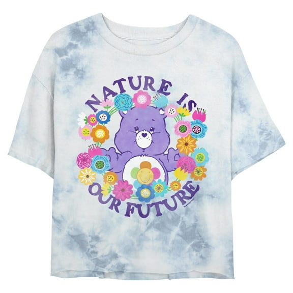 Junior's Care Bears Harmony Bear Nature  Graphic T-Shirt
