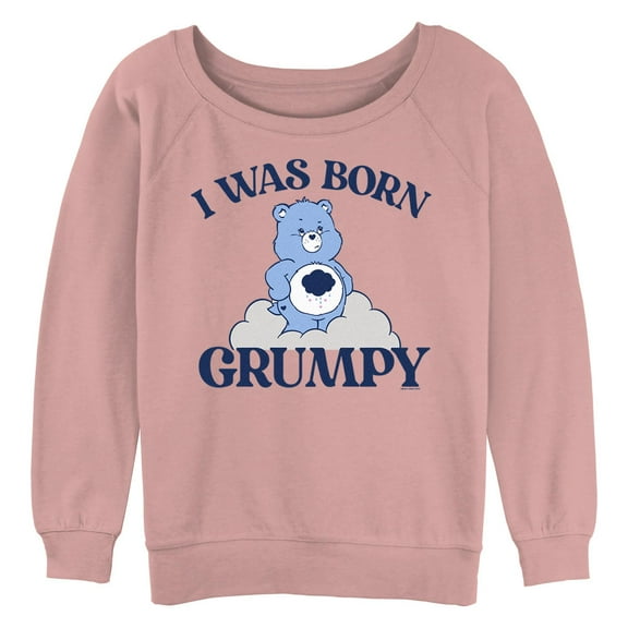 Junior's Care Bears I Was Born Grumpy  Sweatshirt
