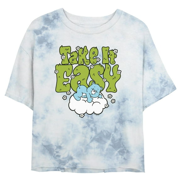 Junior's Care Bears Take It Easy Bedtime  Graphic T-Shirt