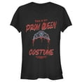 thumbnail image 1 of Junior's Carrie Prom Queen Costume  Graphic Tee Black Large, 1 of 2