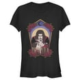 thumbnail image 1 of Junior's Castlevania Dracula Rose Frame  Graphic Tee Black Medium, 1 of 2