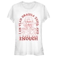 thumbnail image 1 of Junior's Castlevania Had Enough Vampire Graphic Tee White Small, 1 of 2