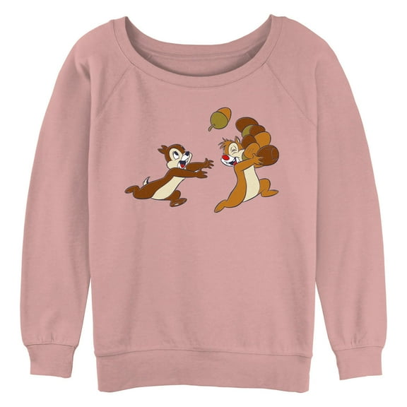 Junior's Chip ‘n’ Dale Acron Chipmunk Friends  Sweatshirt