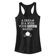 thumbnail image 1 of Junior's Cinderella A Dream Is A Wish Racerback Tank Top, 1 of 5