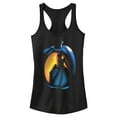 thumbnail image 1 of Junior's Cinderella Cinderella Halloween Pumpkin  Racerback Tank Top Black Medium, 1 of 5