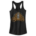 thumbnail image 1 of Junior's Cinderella Magical Pumpkin Carriage  Racerback Tank Top Black 2X Large, 1 of 4
