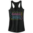 thumbnail image 1 of Junior's Clarissa Explains It All The Book of Everything  Racerback Tank Top Black Small, 1 of 4