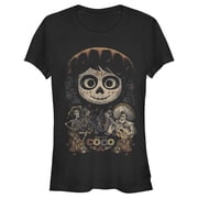 Juniors Coco Miguel & Musical Scene Graphic Tee Black Large