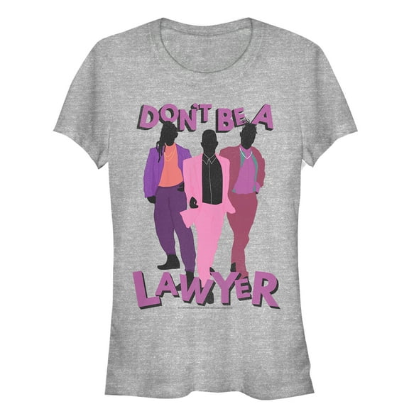 Junior's Crazy Ex-Girlfriend Don't Be a Lawyer  Graphic Tee Athletic Heather Large