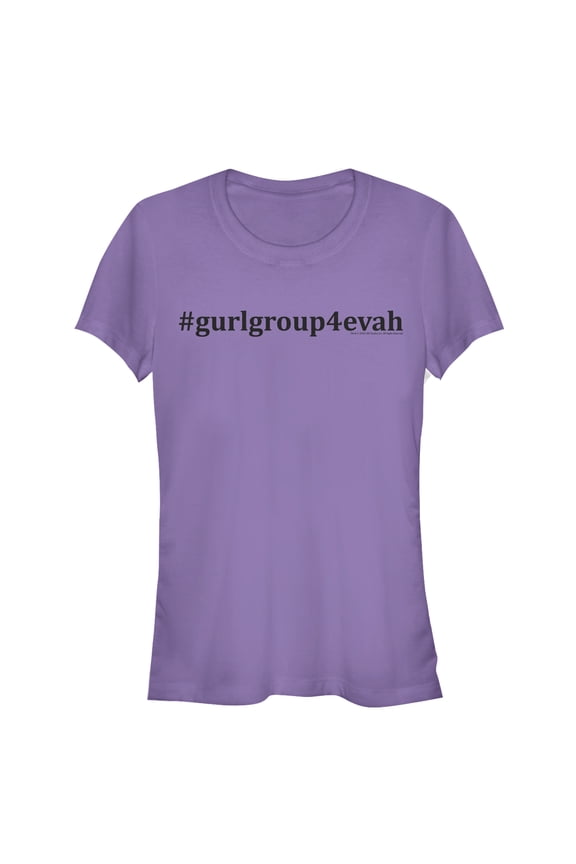 Junior's Crazy Ex-Girlfriend Gurl Group 4evah  Graphic Tee Purple 2X Large