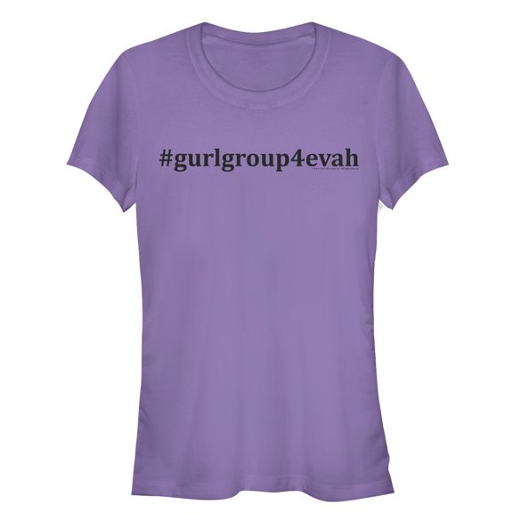 Junior's Crazy Ex-Girlfriend Gurl Group 4evah Graphic Tee Purple Large