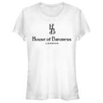 thumbnail image 1 of Junior's Cruella House of Baroness London Logo Graphic Tee White Medium, 1 of 3